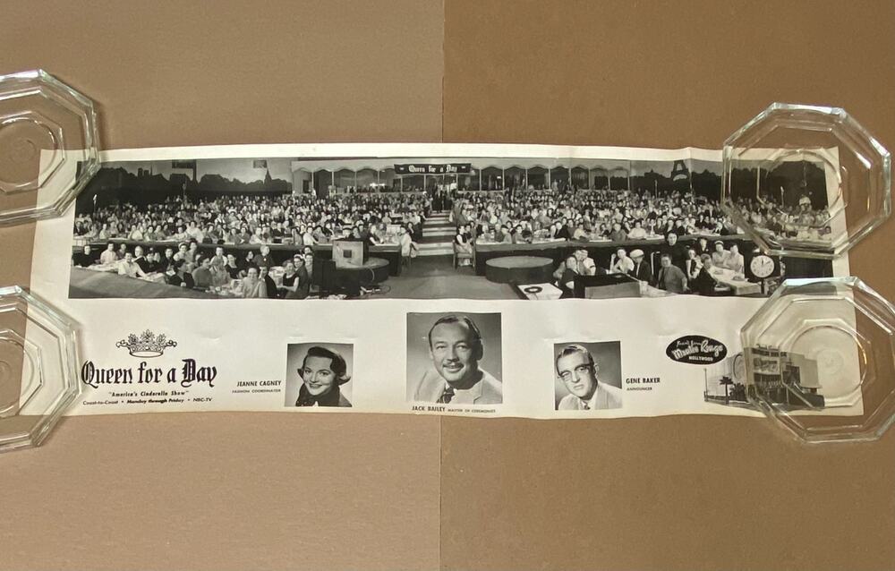 NBC Vintage 1950’s Queen For A Day Original Contestant TV Game Show Photograph